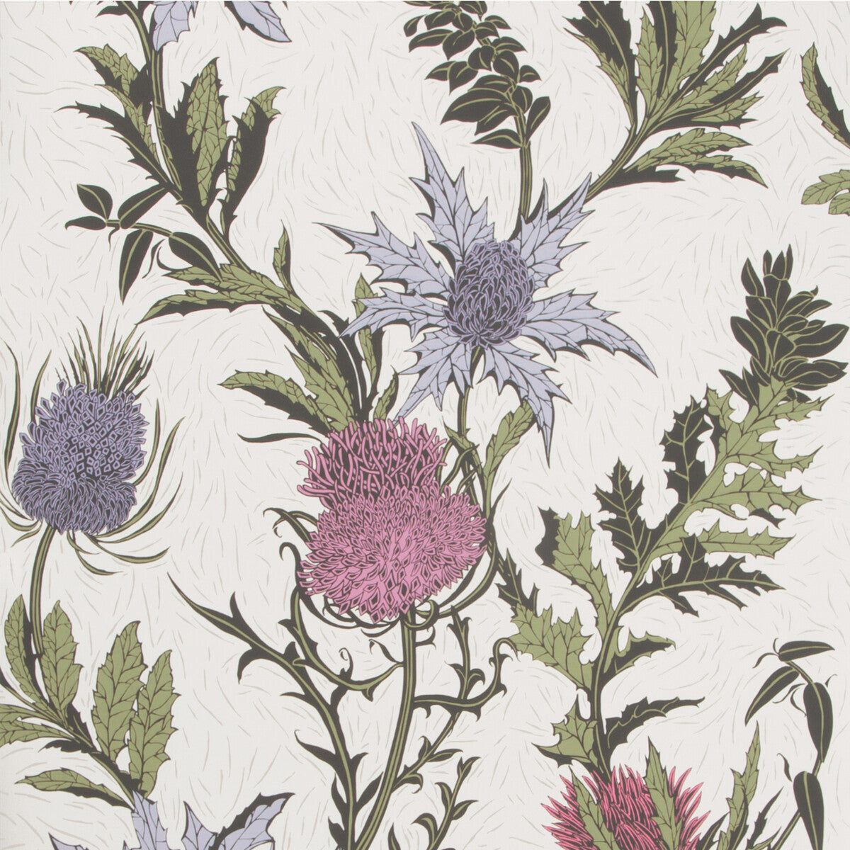 COLE & SON THISTLE LILAC/CERISE/WHITE