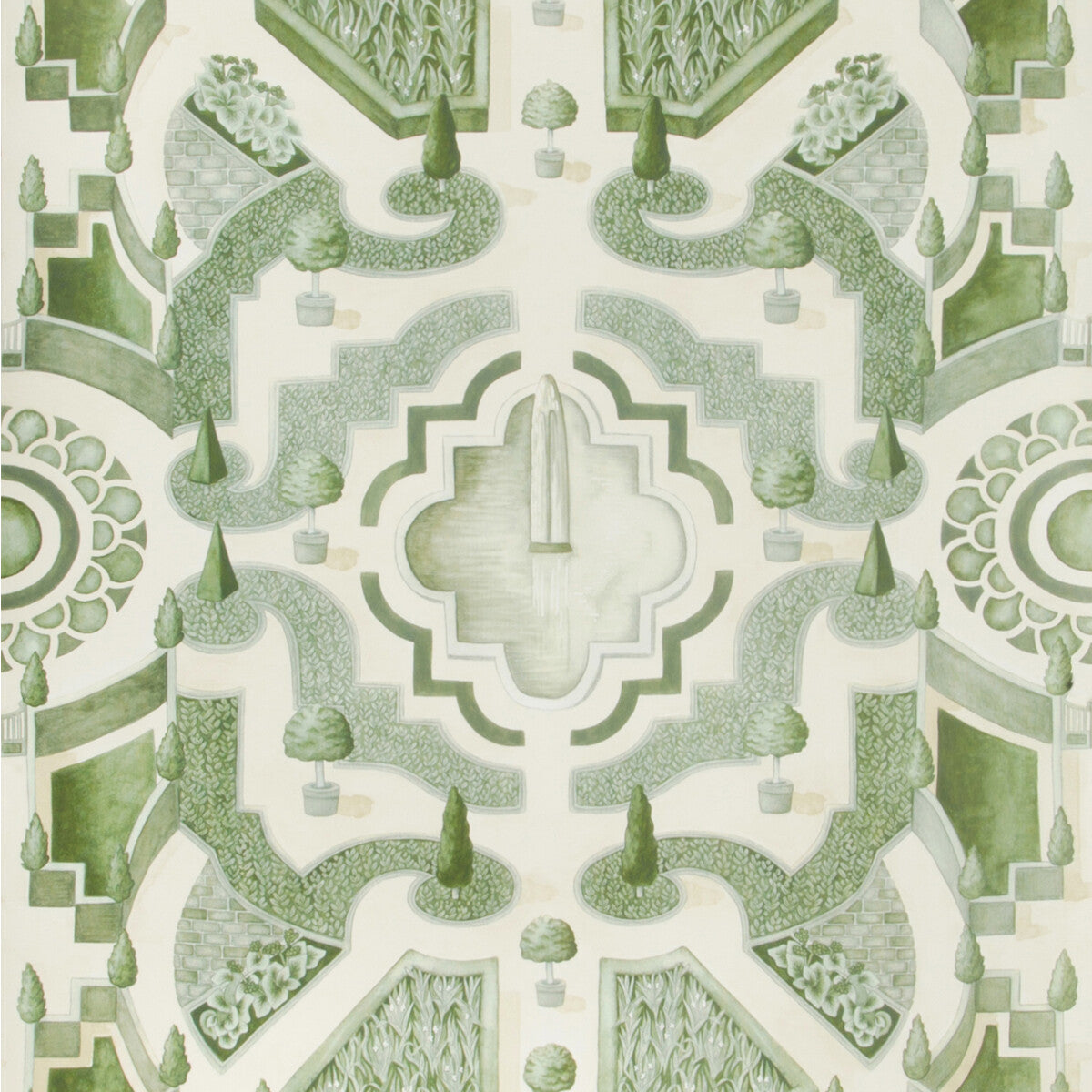 COLE & SON TOPIARY LEAF GREEN