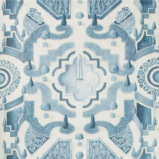 COLE & SON TOPIARY CHINA BLUE