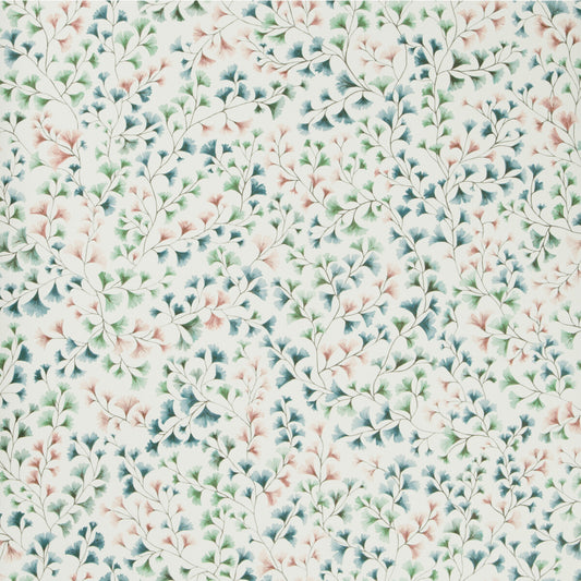 COLE & SON MAIDENHAIR PETROL/BLUSH/M