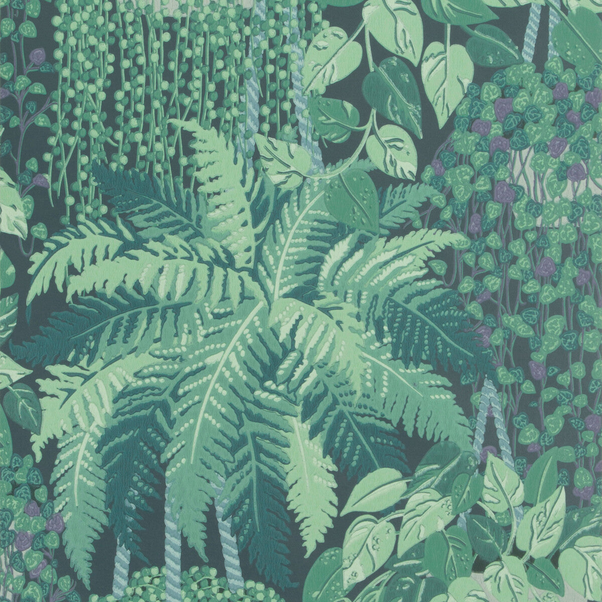 COLE & SON FERN VIRIDIAN AND TEAL