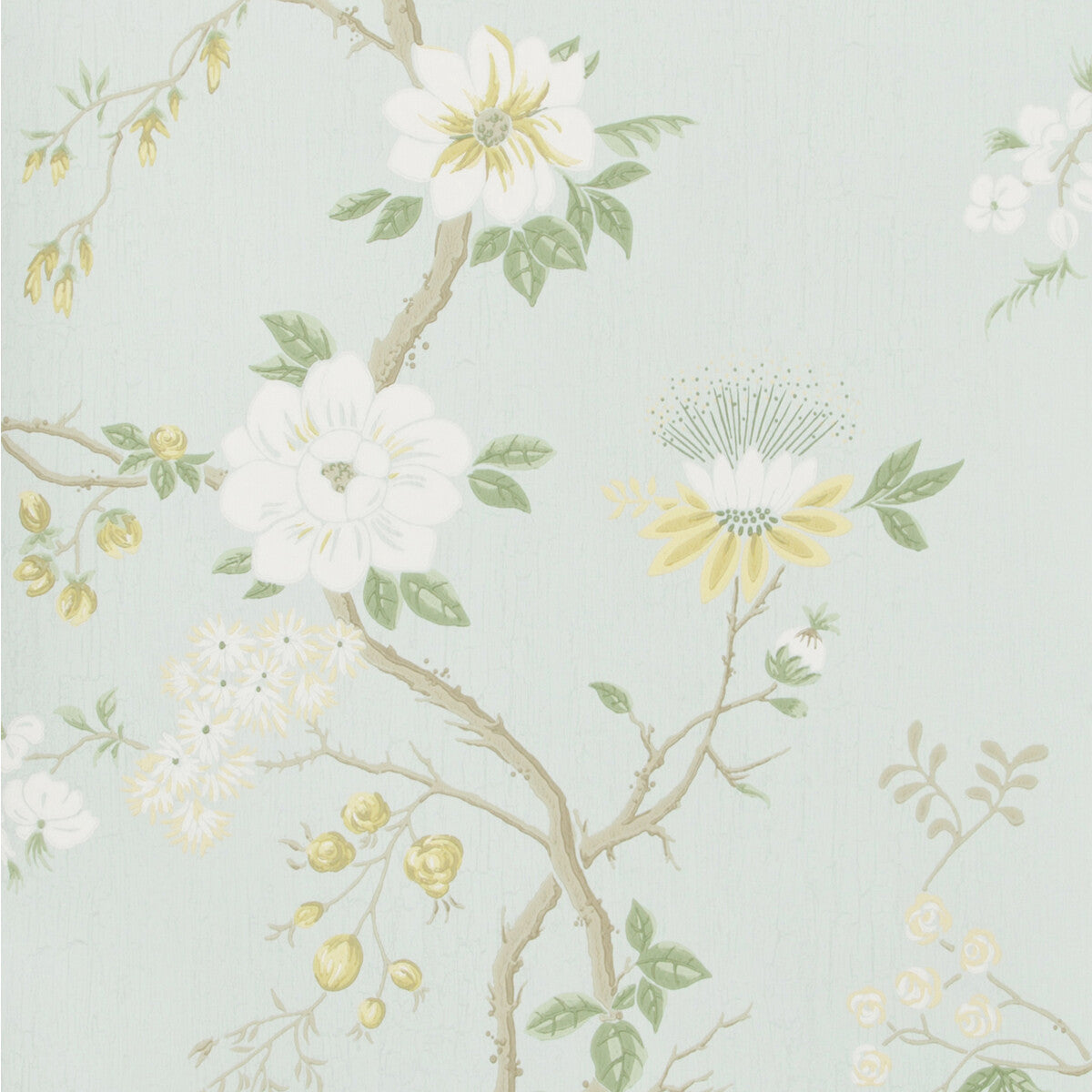 COLE & SON CAMELLIA LEMON/SAGE/PRM BLU