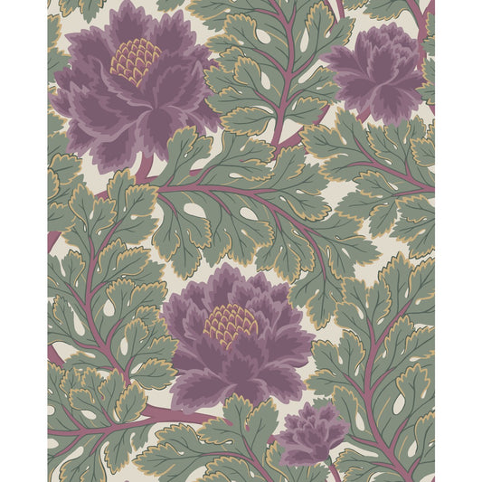 COLE & SON AURORA WP MULBERRY/SAGE/PARC