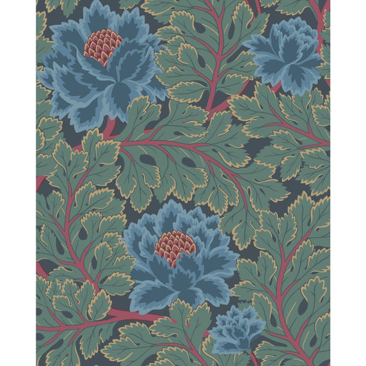 COLE & SON AURORA WP PETROL/TEAL/INK