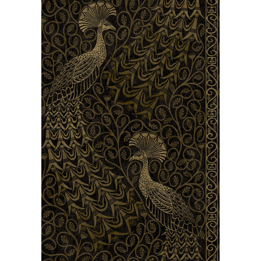 COLE & SON PAVO PARADE M GOLD/SOOT
