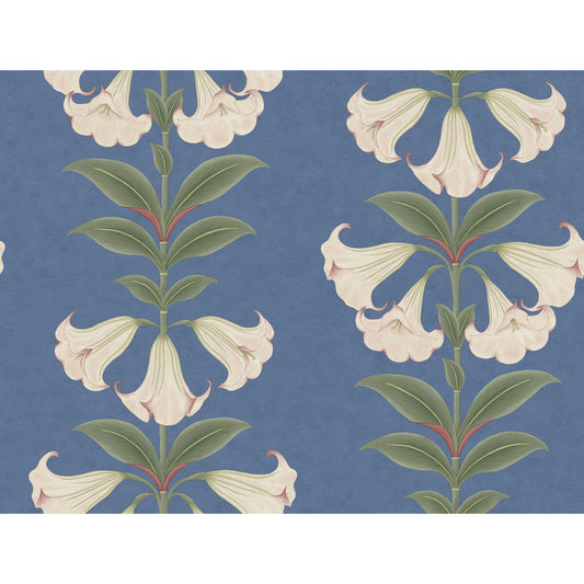 COLE & SON ANGELS TRUMPET BALLET SLIPPER/SAGE/C SKY