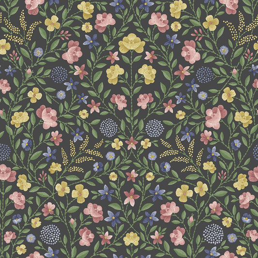 COLE & SON COURT EMBROIDERY YELLOW
