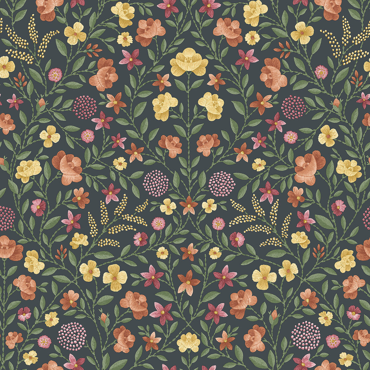 COLE & SON COURT EMBROIDERY MARIGOLD