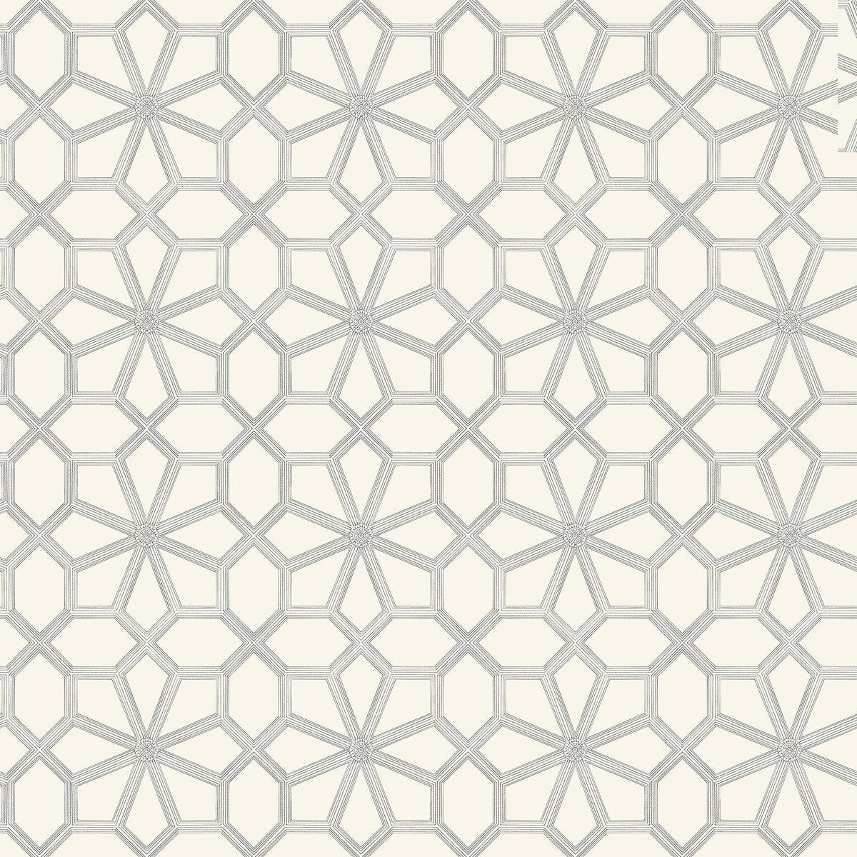 COLE & SON WOLSEY STARS SOOT ON SNOW