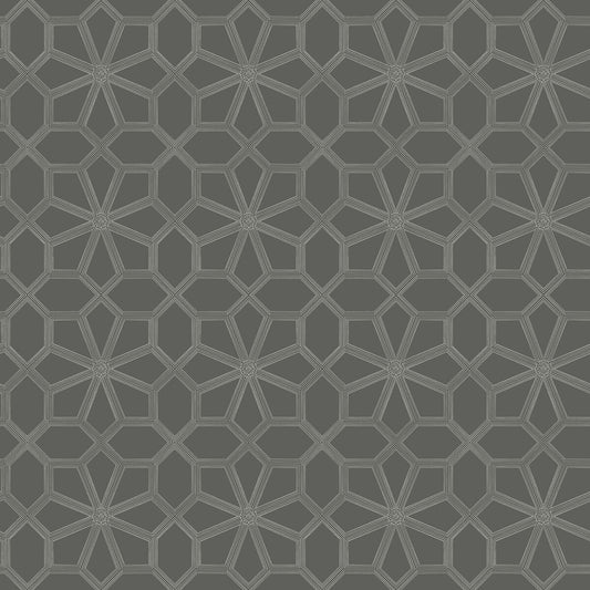 COLE & SON WOLSEY STARS CHALK/CHARCL