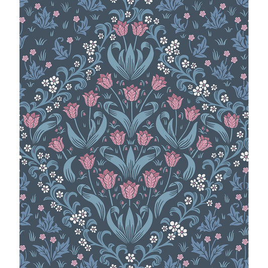 COLE & SON TUDOR GARDEN FS&CBLU/MIDN