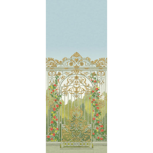 COLE & SON TIJOU GATE SPRING GREEN