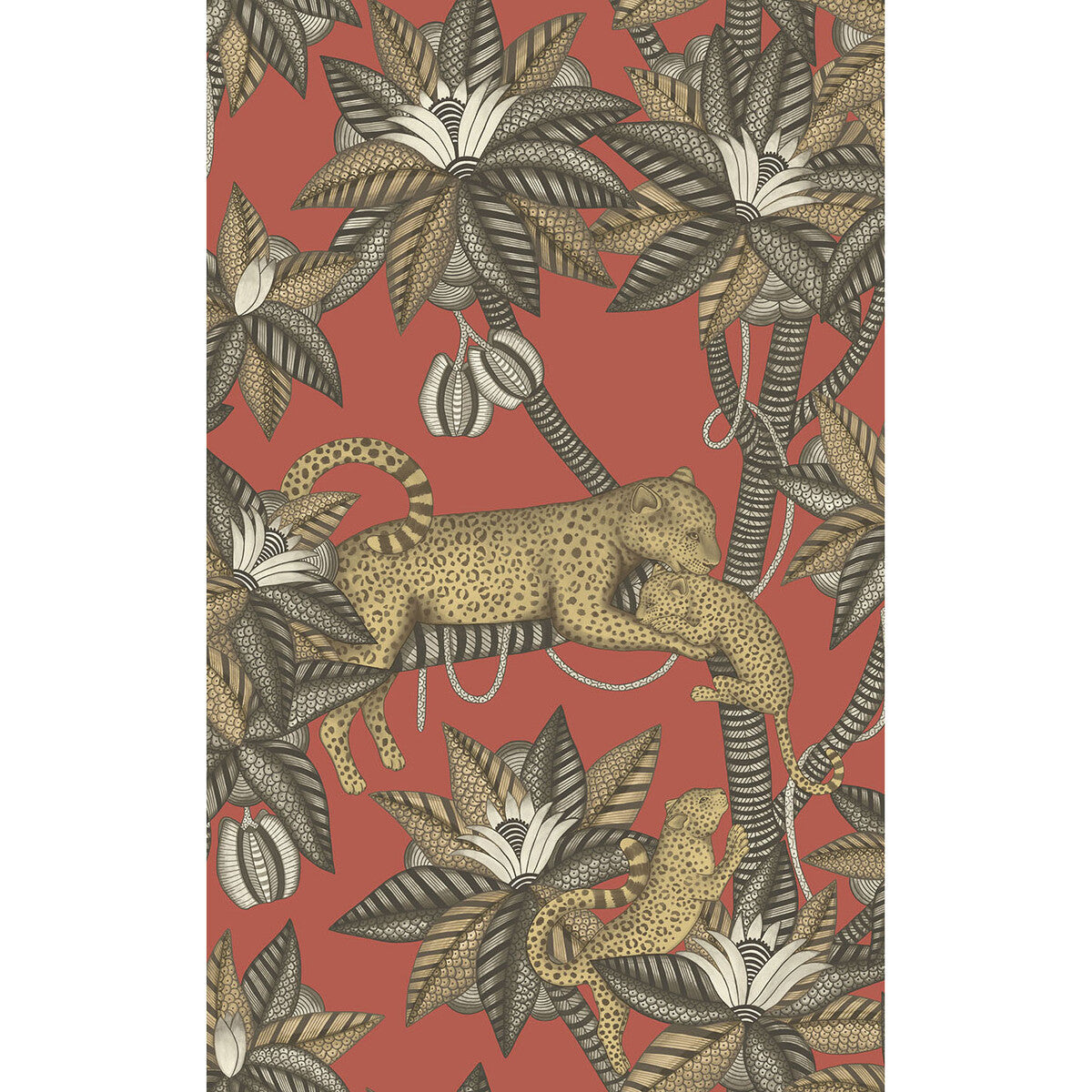 COLE & SON SATARA SOOT&METGLD/ROUGE