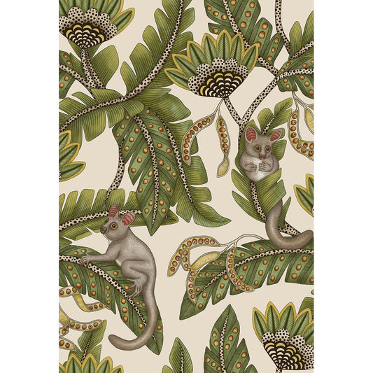 COLE & SON BUSH BABY SPRGRN&MRGLD/STN