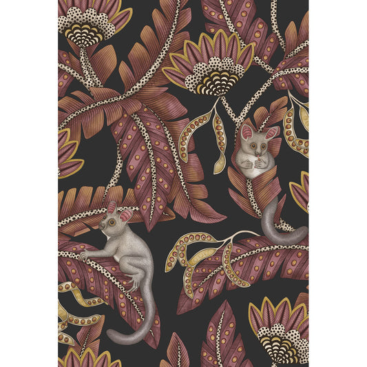 COLE & SON BUSH BABY CRMSN&MRGLD/CHRCL
