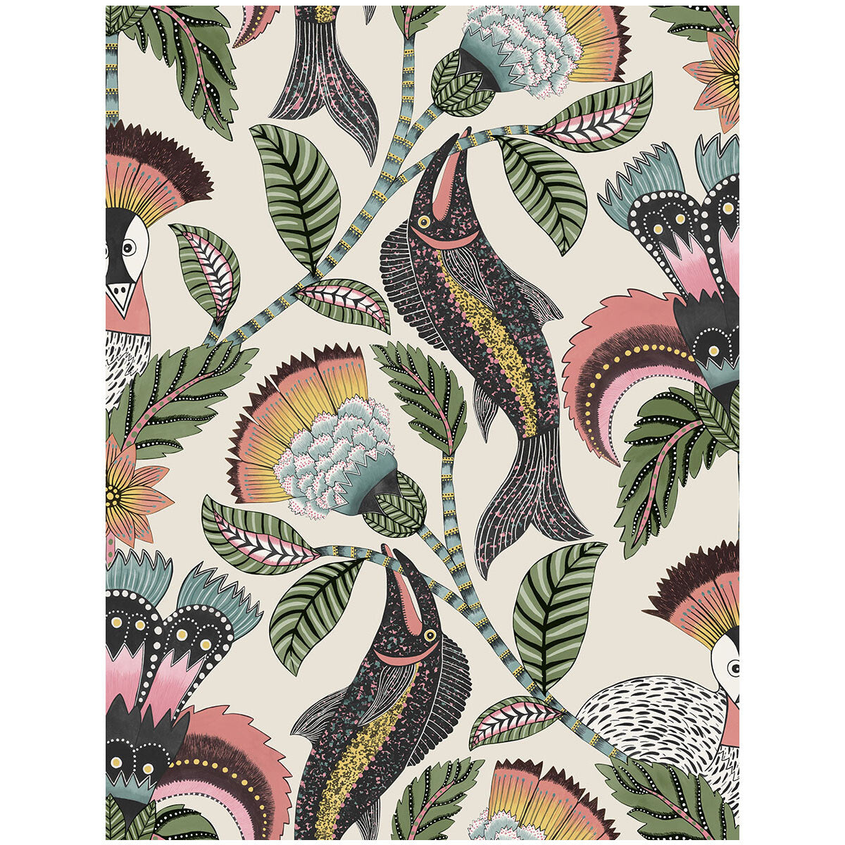 COLE & SON NENE CORAL PARCHMENT