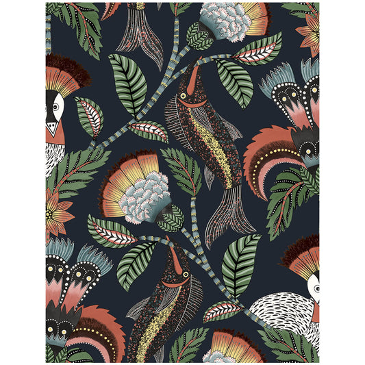 COLE & SON NENE TANGERINE INK