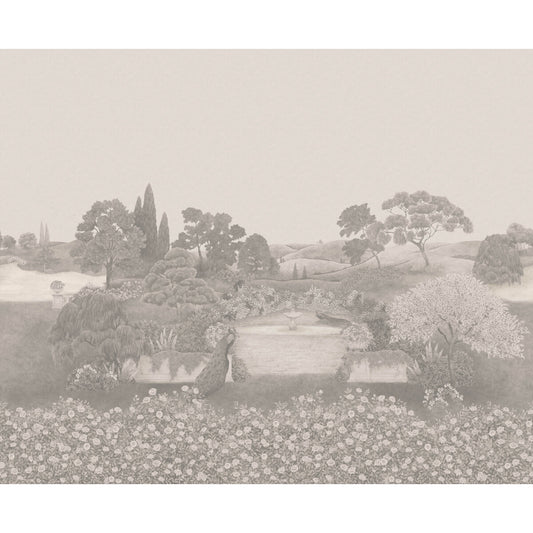 COLE & SON IDYLL METALLIC PLATINUM PEARL