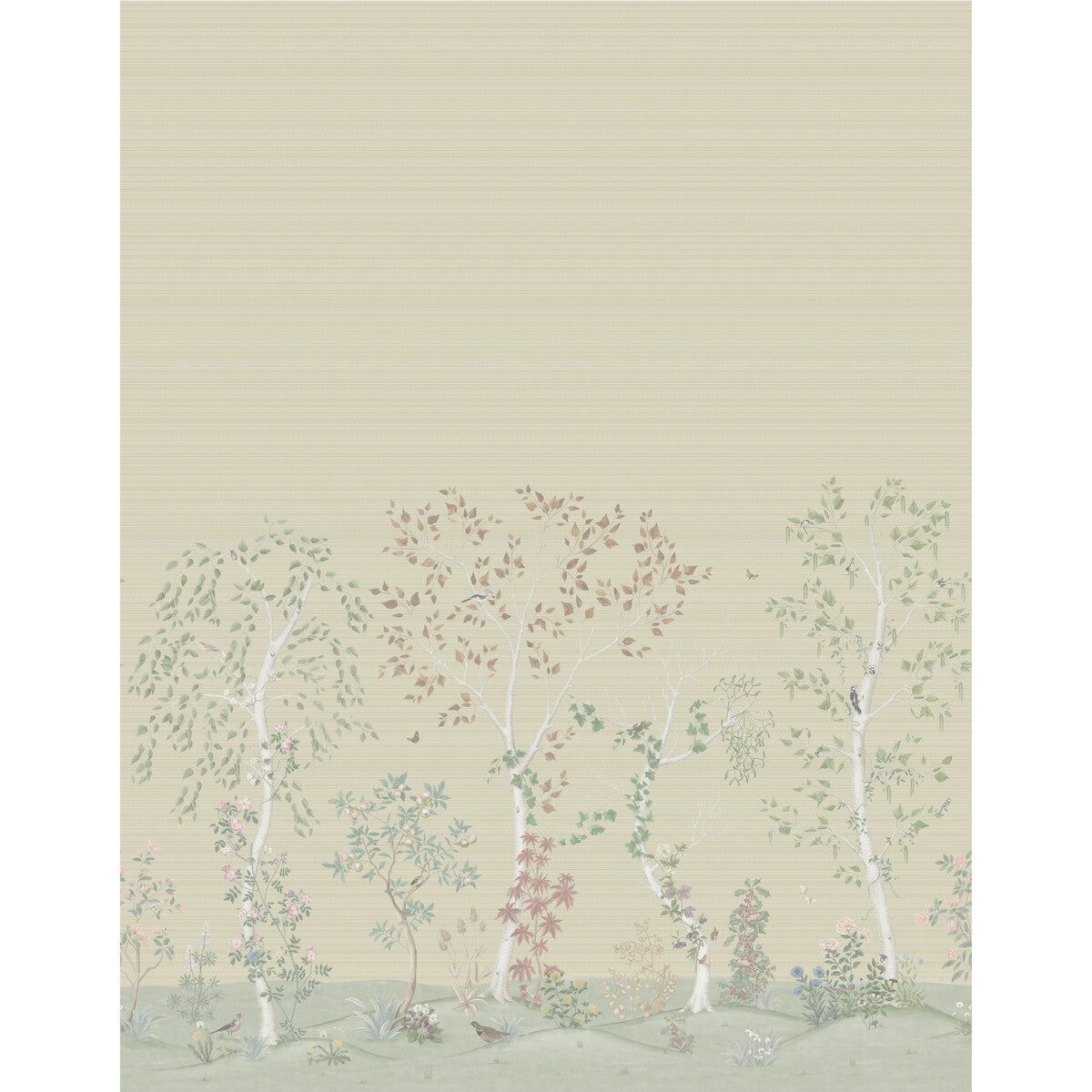 COLE & SON SEASONAL WOODS GRASSCLOTH OAT NATURAL