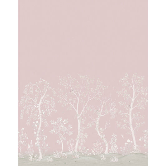 COLE & SON SEASONAL WOODS METALLIC ROSE