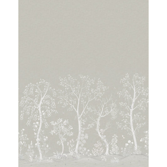 COLE & SON SEASONAL WOODS METALLIC PLATINUM