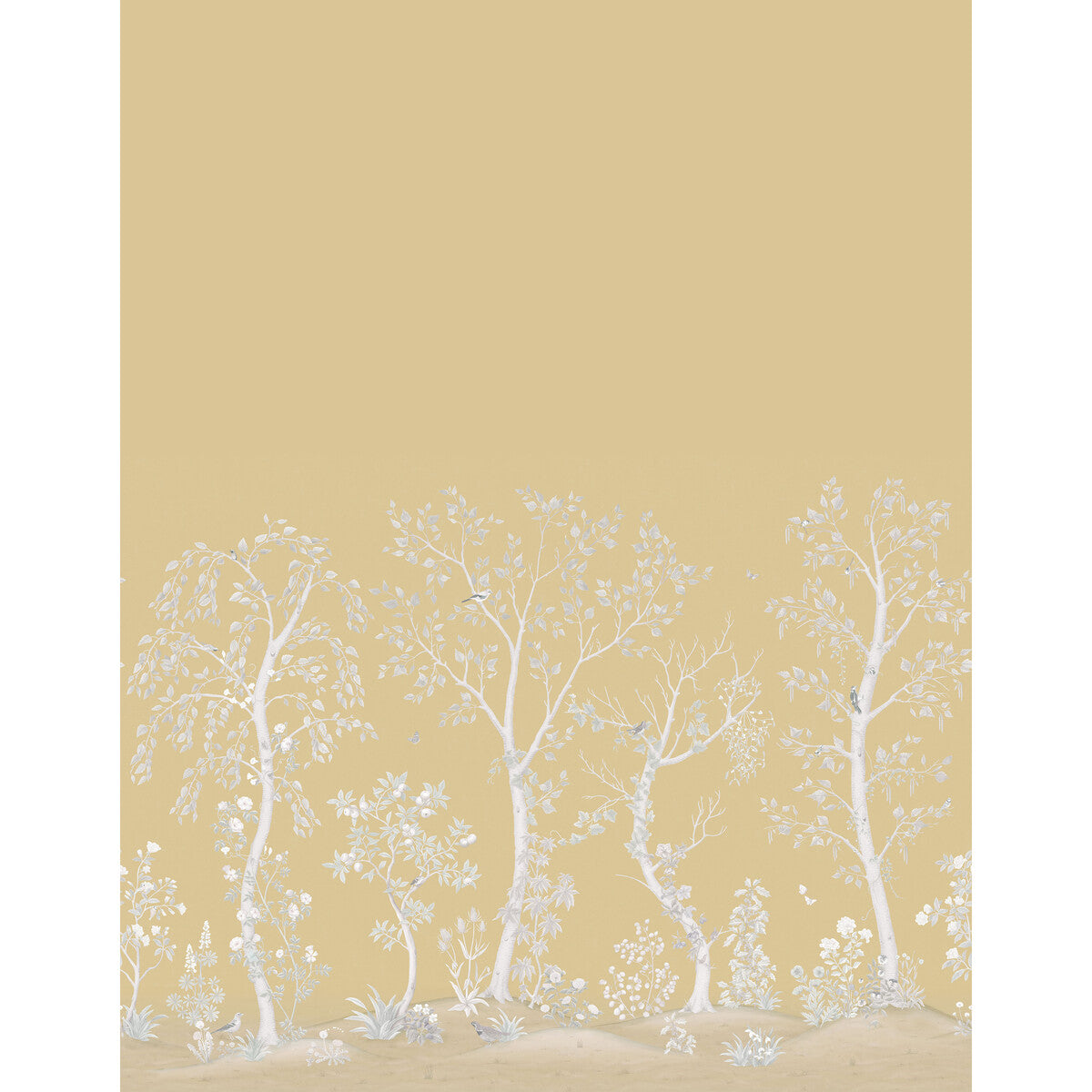 COLE & SON SEASONAL WOODS METALLIC GOLD PEARL