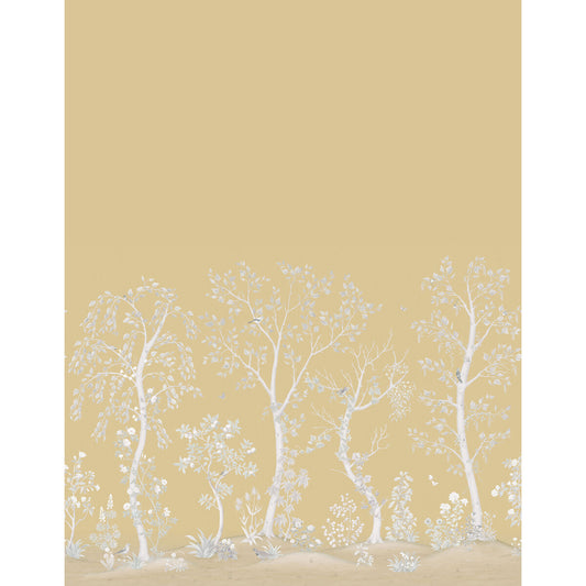 COLE & SON SEASONAL WOODS METALLIC GOLD PEARL