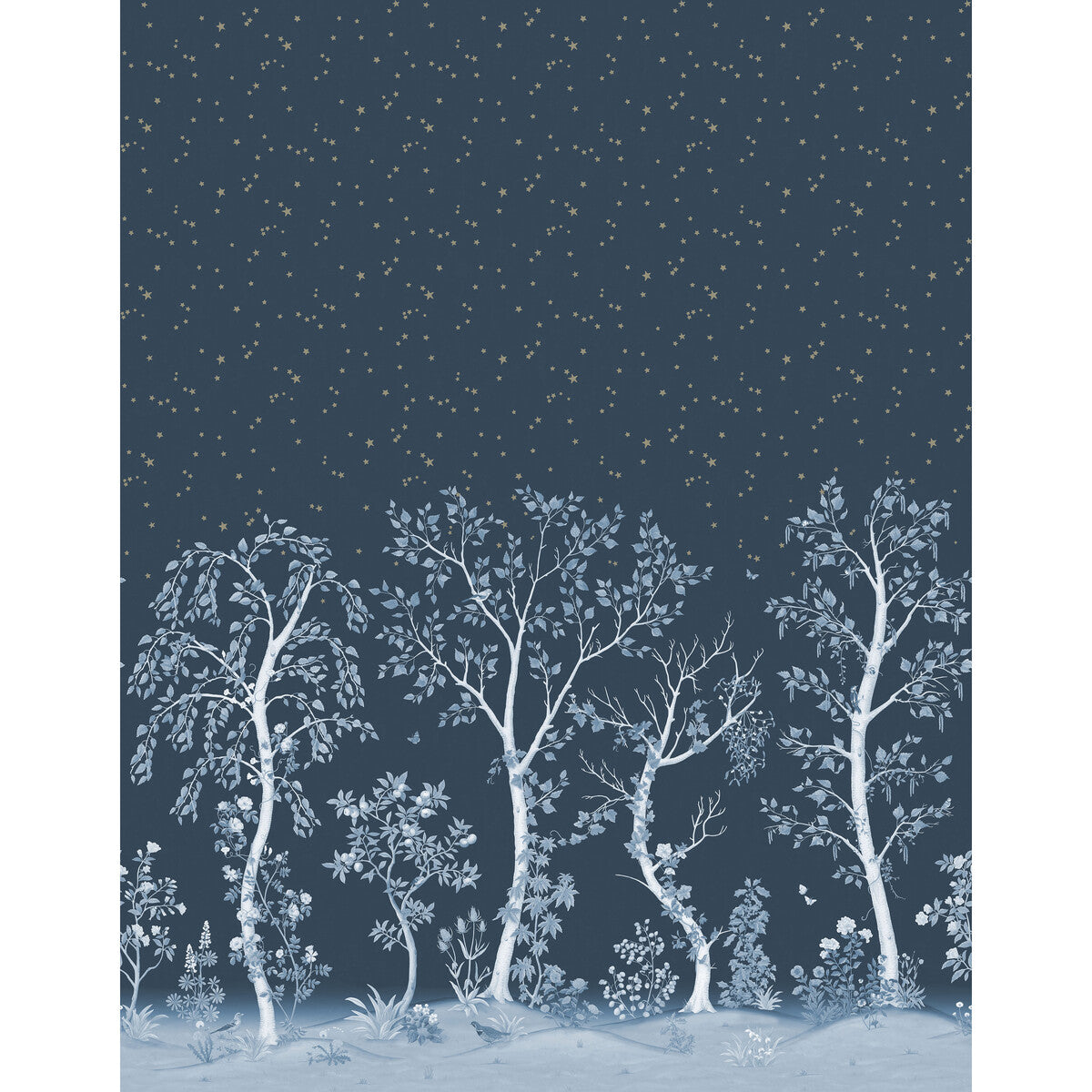 COLE & SON SEASONAL WOODS MIDNIGHT