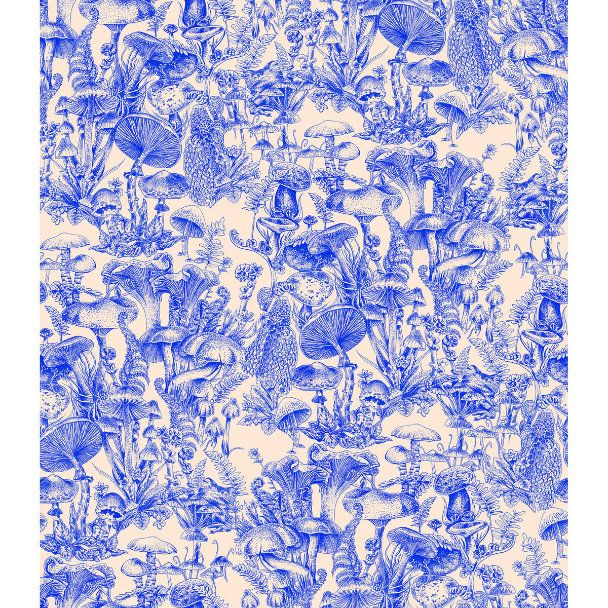 COLE & SON FUNGI FOREST NAVY