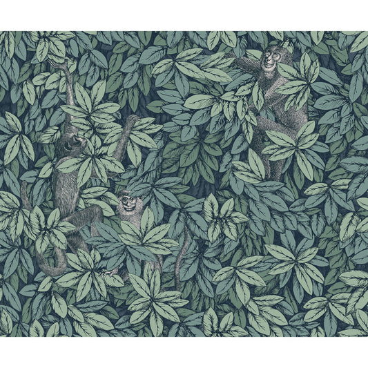 COLE & SON FOGLIE E SCIMMIE VIRIDIAN
