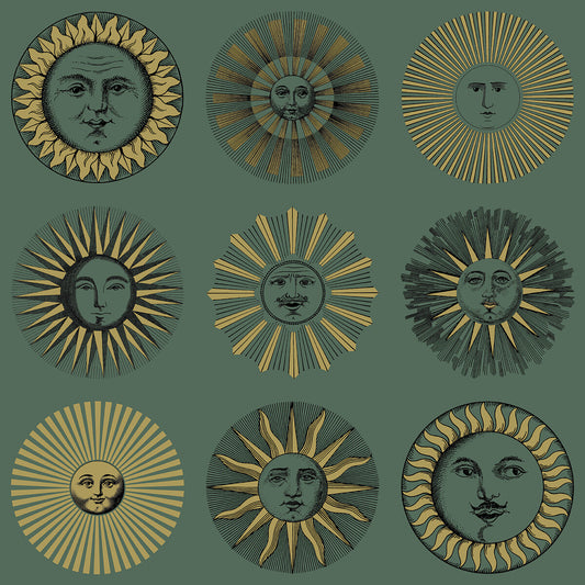 COLE & SON SOLI EMERALD & GOLD