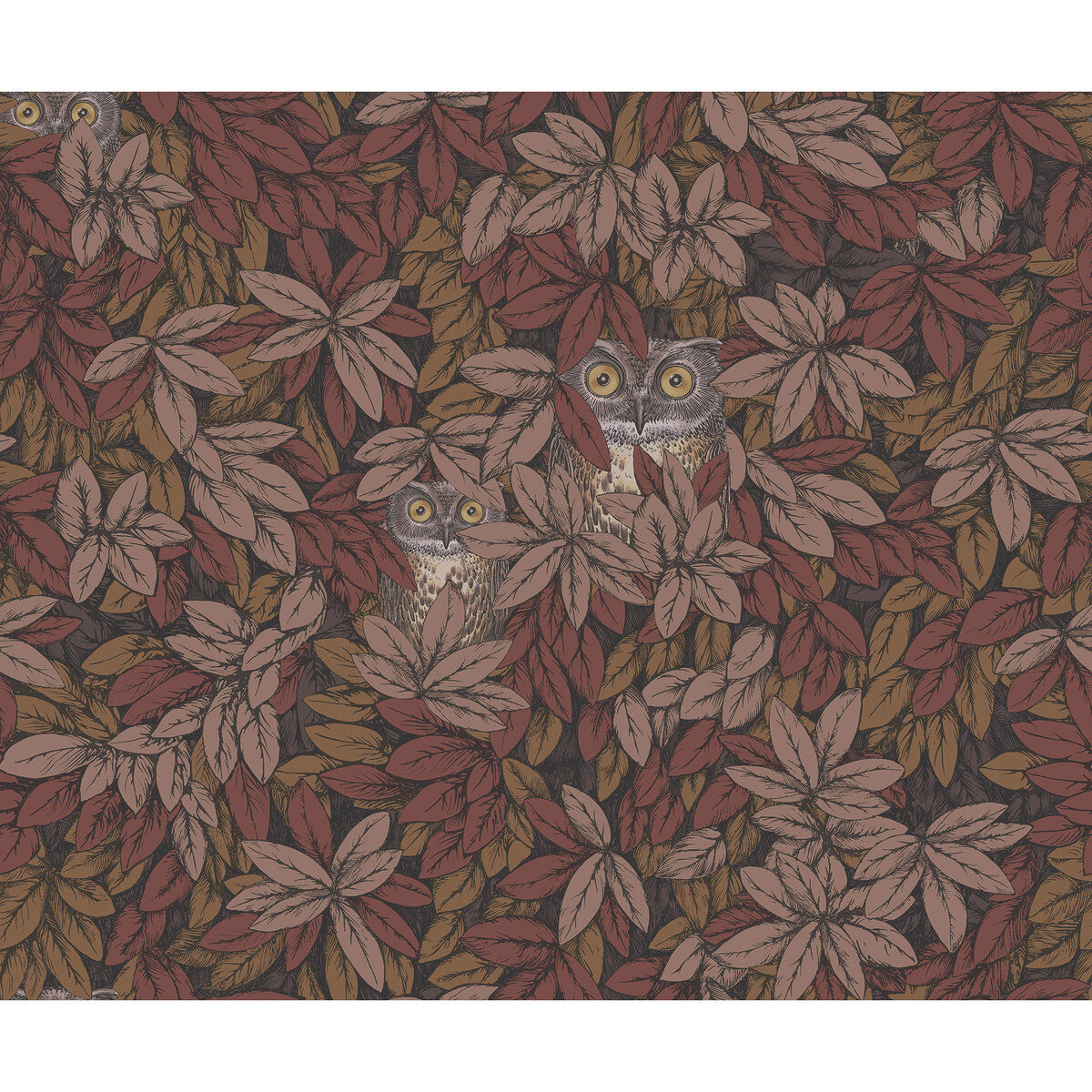 COLE & SON FOGLIE E CIVETTE AUTUMNAL