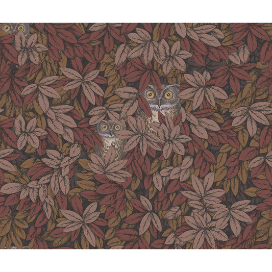 COLE & SON FOGLIE E CIVETTE AUTUMNAL