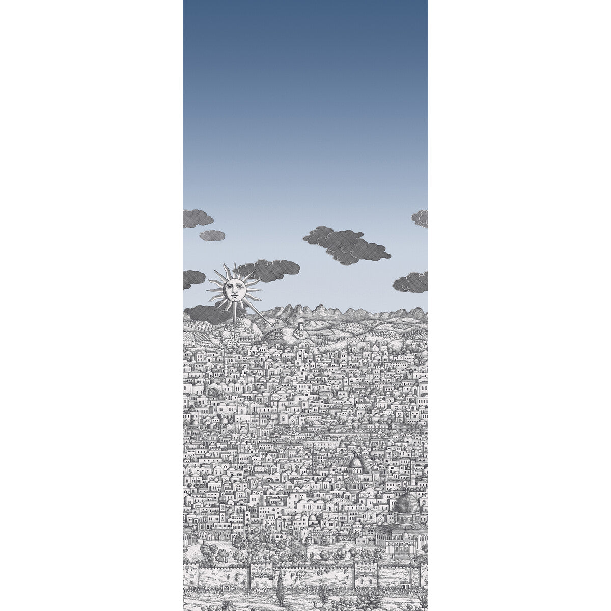 COLE & SON VISTA MEDITERRANEA BLUE