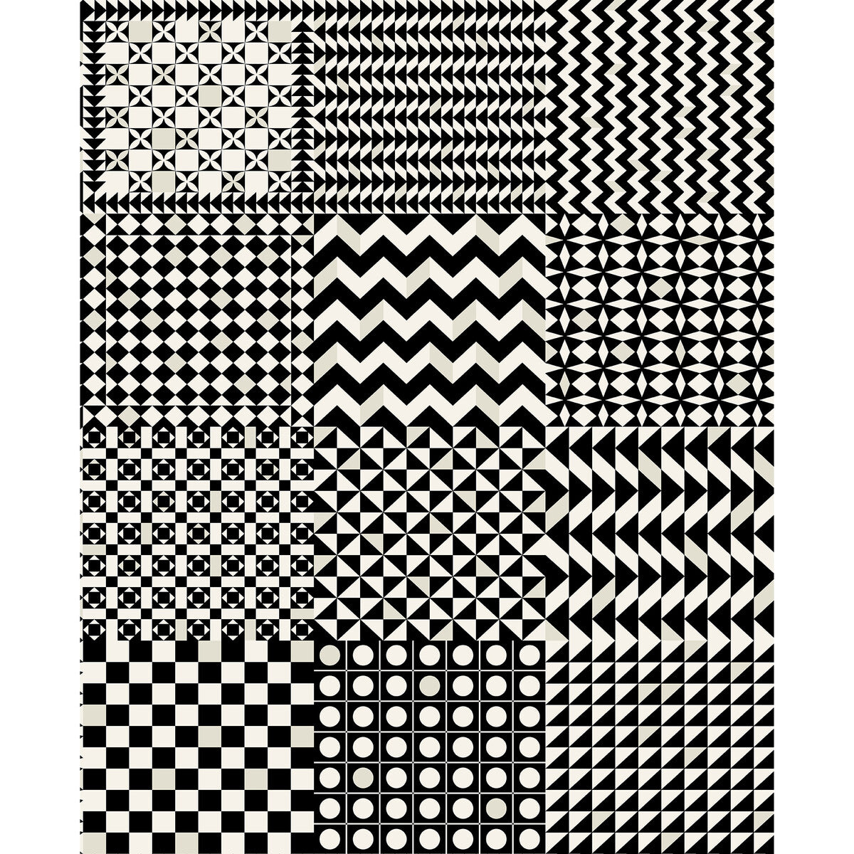 COLE & SON GEOMETRICO BLACK & WHITE