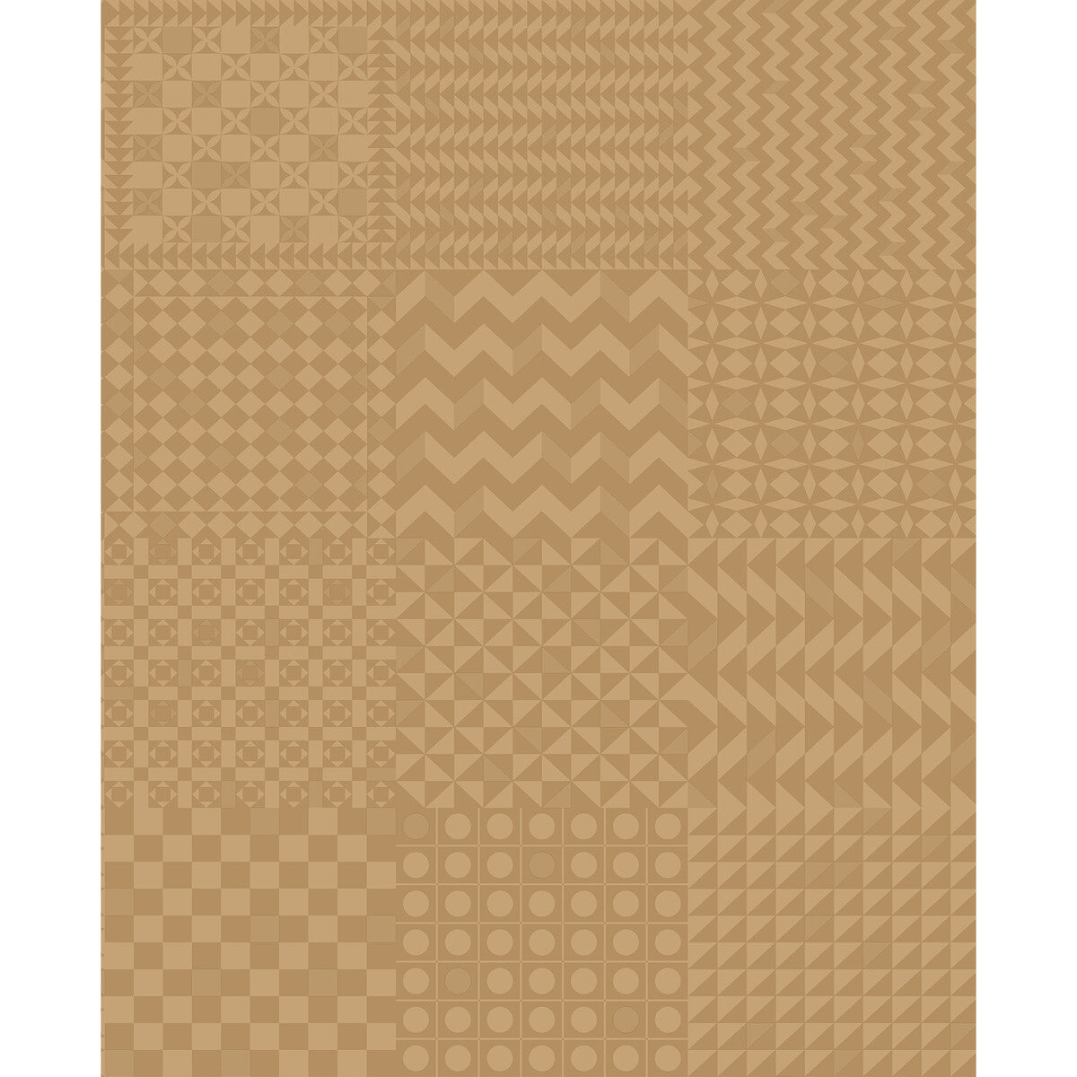 COLE & SON GEOMETRICO GOLD ON GOLD
