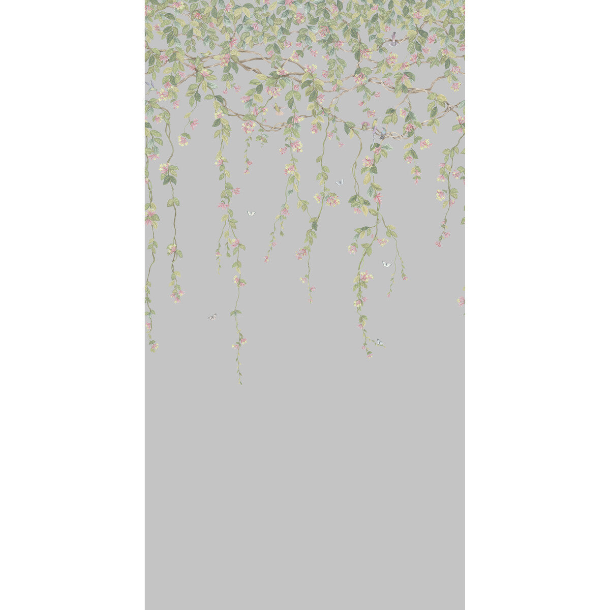 COLE & SON HUMMINGBIRDS FLORA LILAC