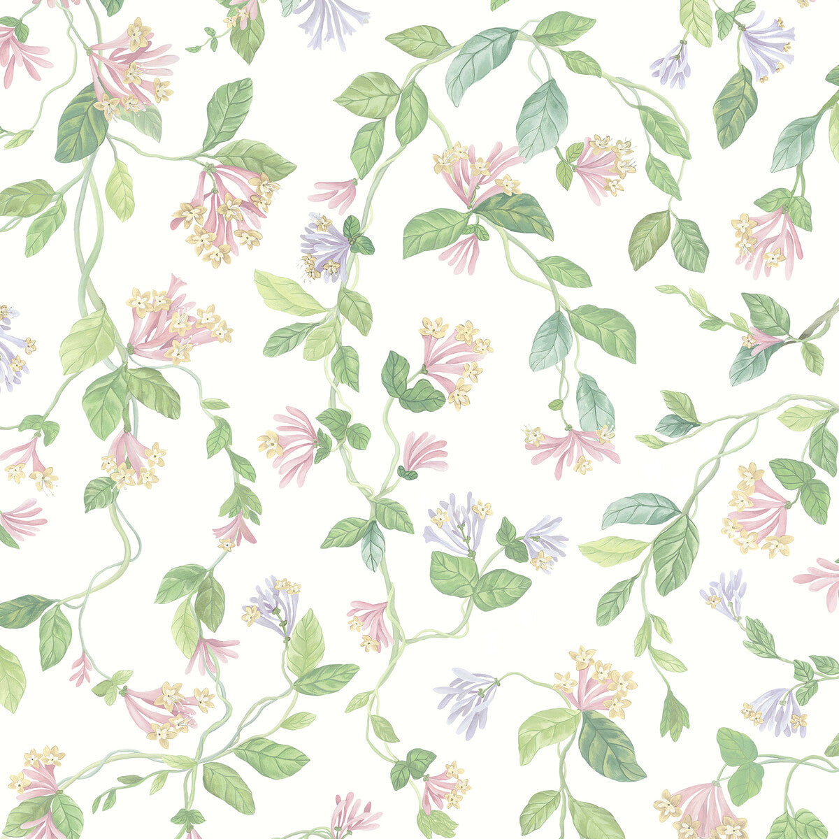 COLE & SON FLORA PINK/PURPLE