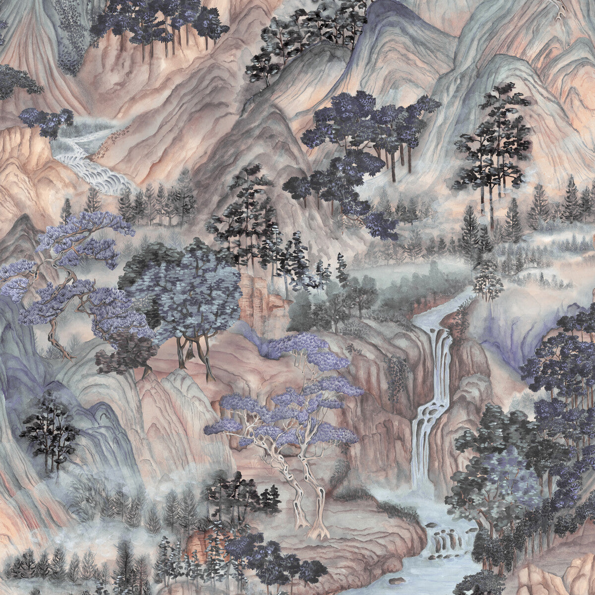 COLE & SON MOUNTAINSCAPE MISTY