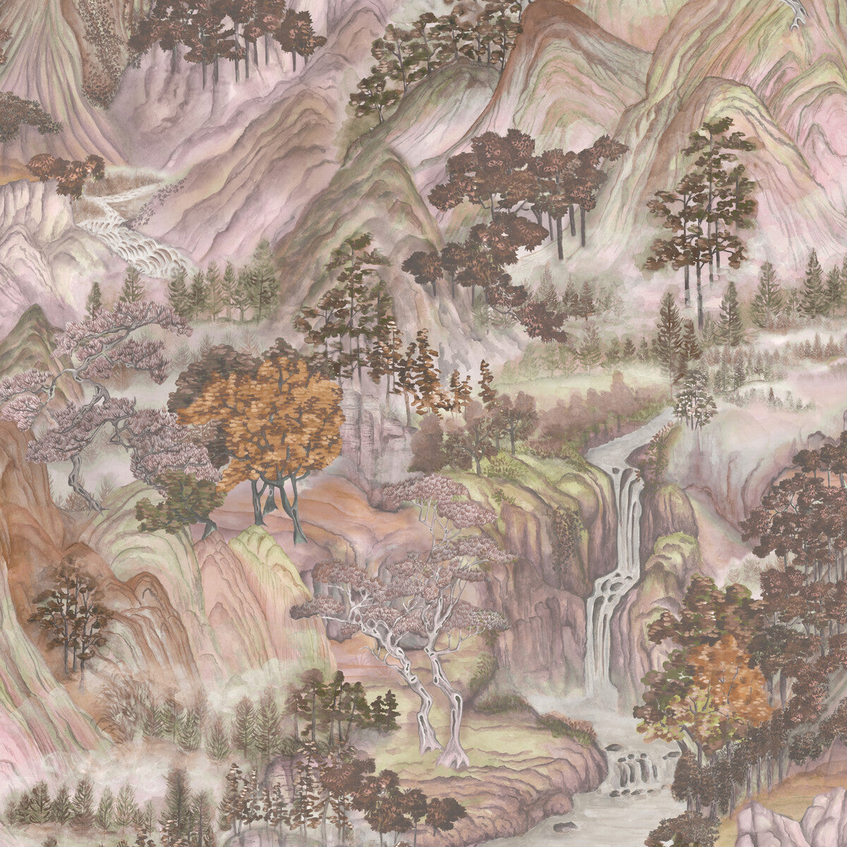 COLE & SON MOUNTAINSCAPE AUTUMNAL