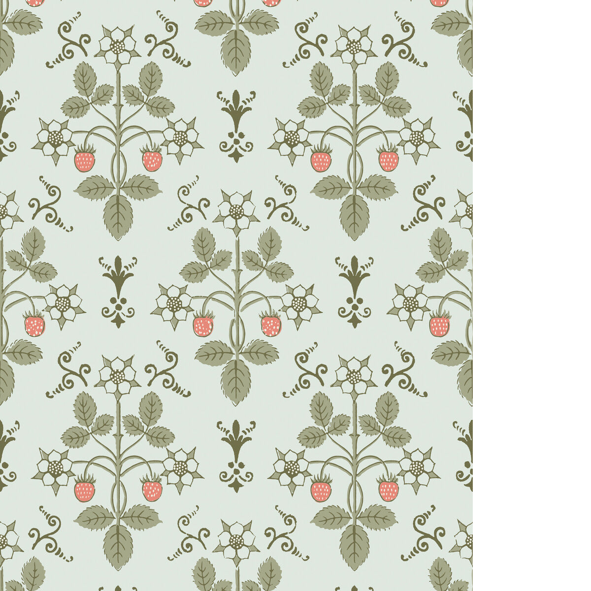 COLE & SON STRAWBERRY DUCK EGG