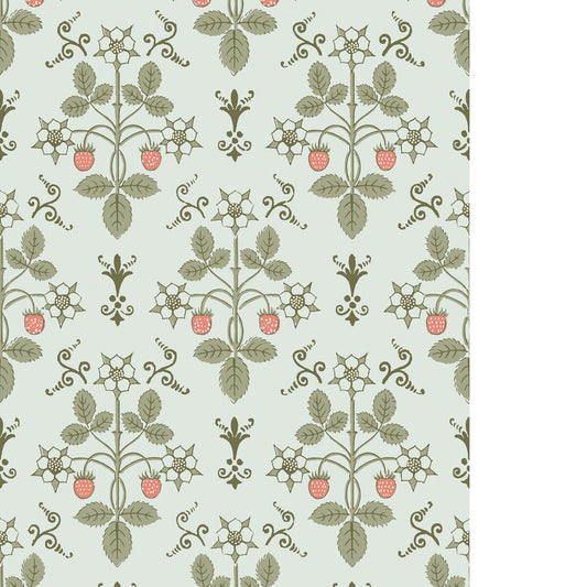 COLE & SON STRAWBERRY DUCK EGG