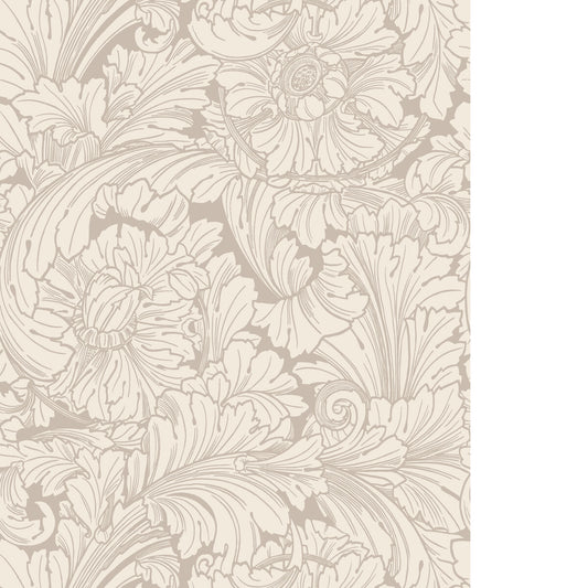 COLE & SON ACANTHUS CREAM/PEBBLE