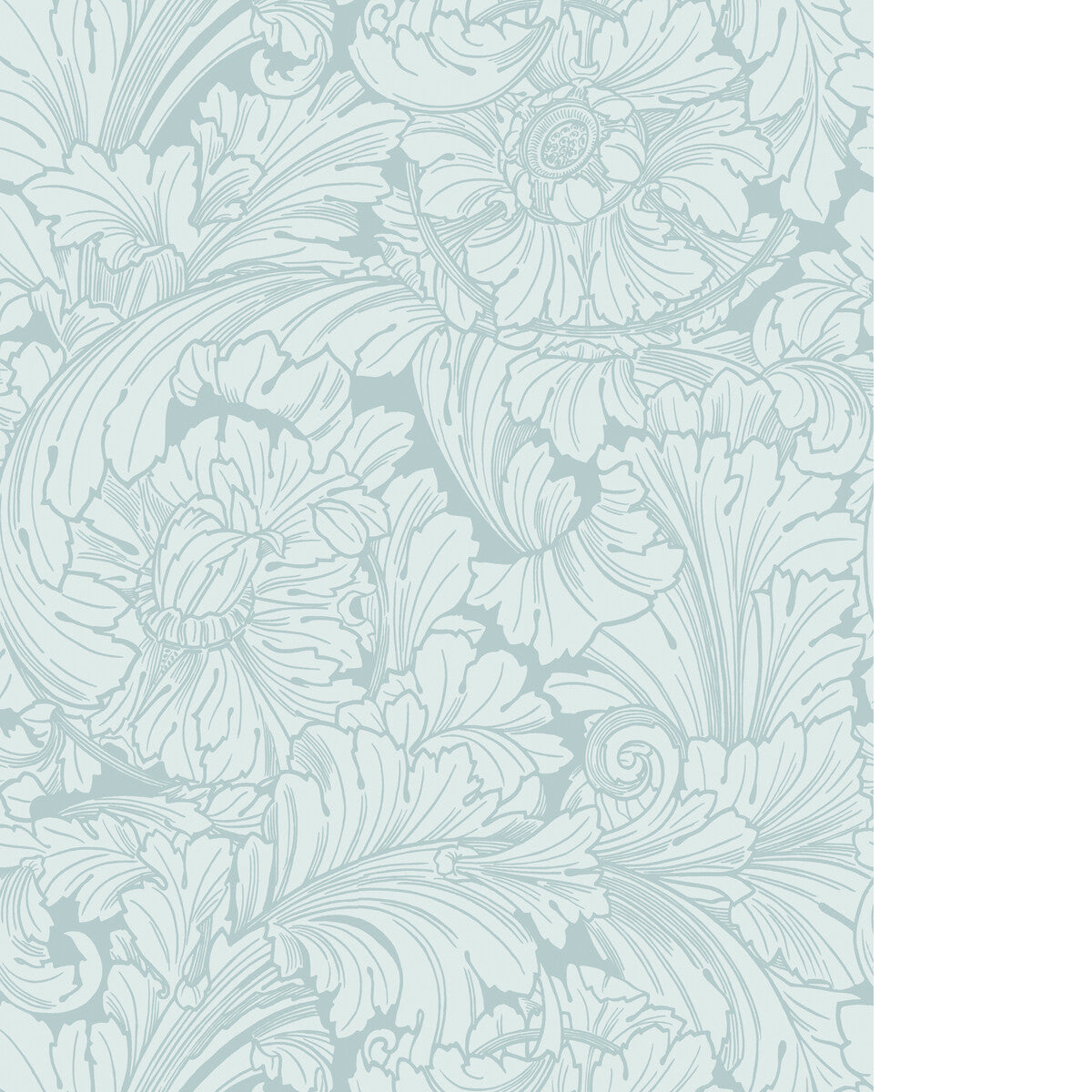 COLE & SON ACANTHUS PRINT ROOM BLUE