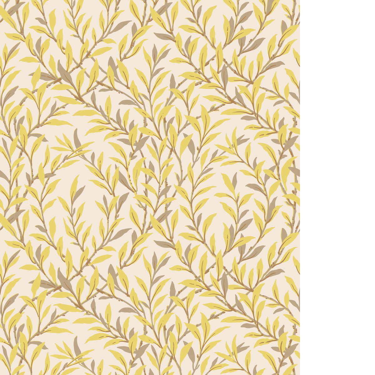 COLE & SON WILLOW BRANCH CITRINE/STONE