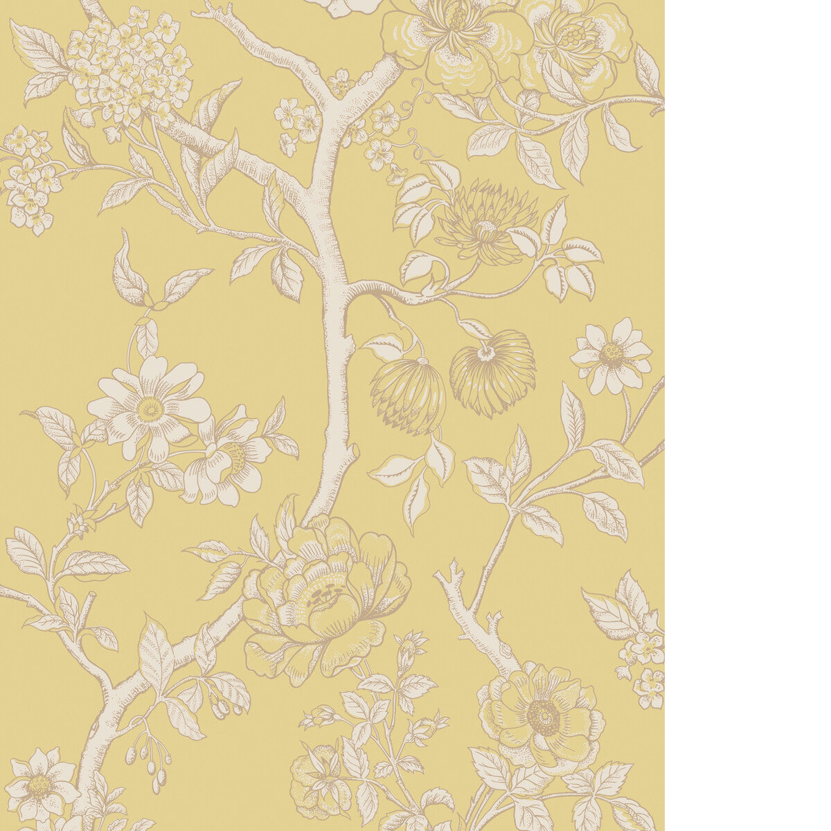 COLE & SON PARADISE TREE YELLOW