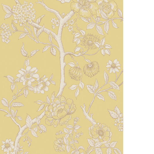 COLE & SON PARADISE TREE YELLOW