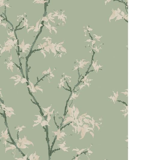 COLE & SON CHINESE BRANCH SAGE