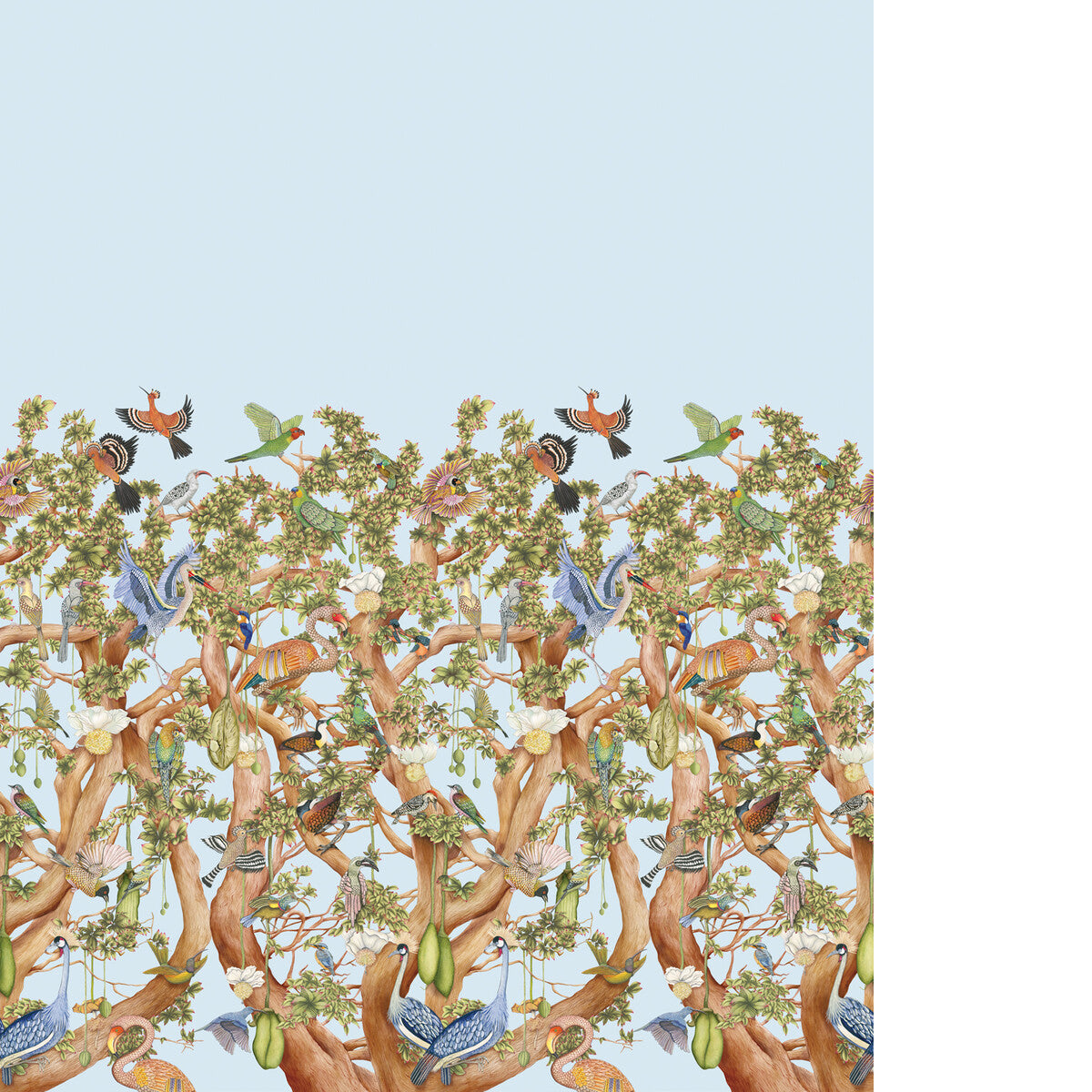COLE & SON TREE OF LIFE SKY BLUE