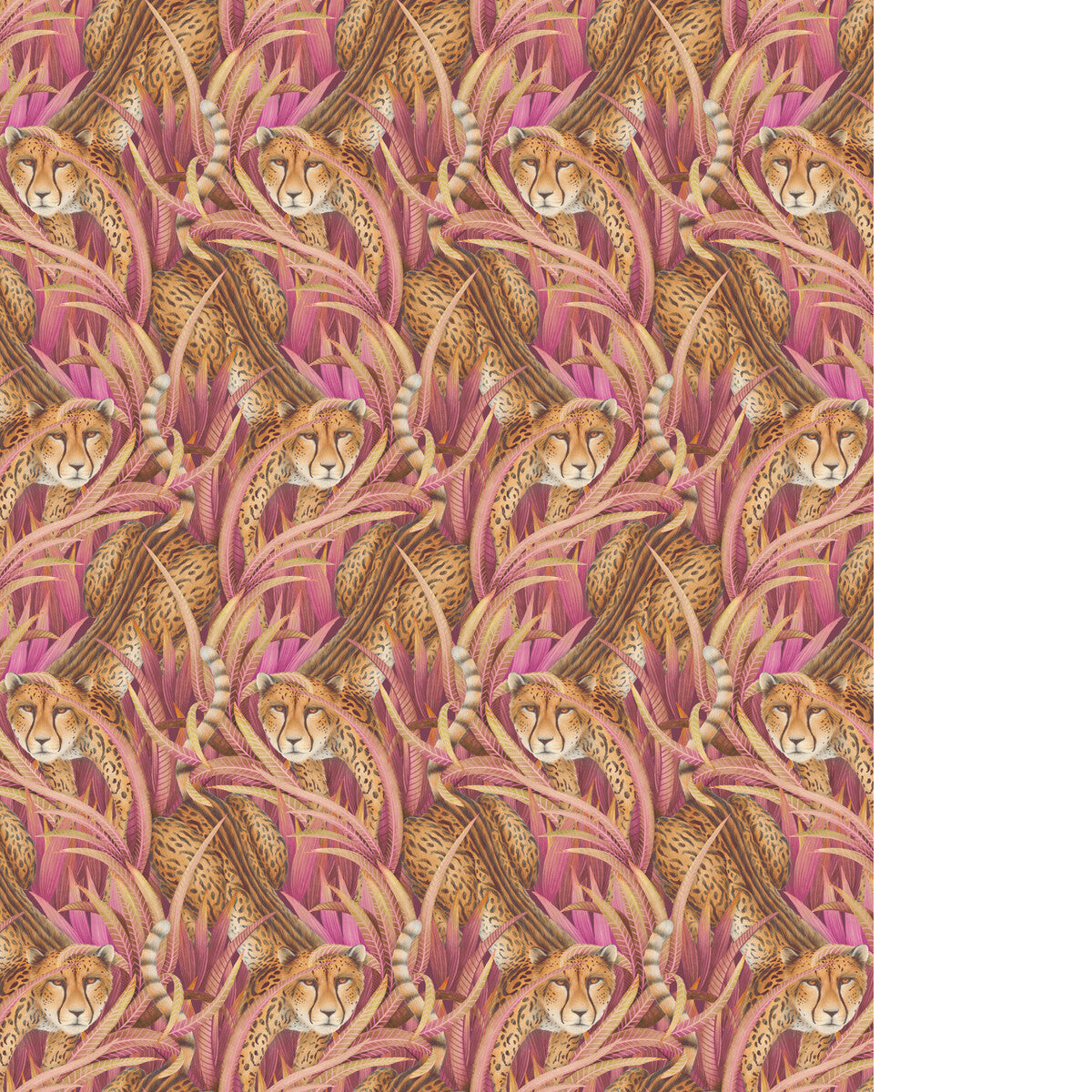 COLE & SON CHEETAH PROWL CERISE